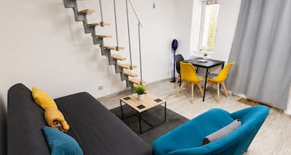 35 m² duplex 8 min walk to Montluçon train station