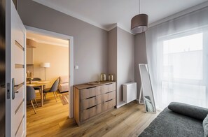 Apartment, Balcony | Living area - RentPlanet - Apartament Marcelińska (Poznań)