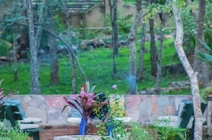 Enceinte de l’hébergement