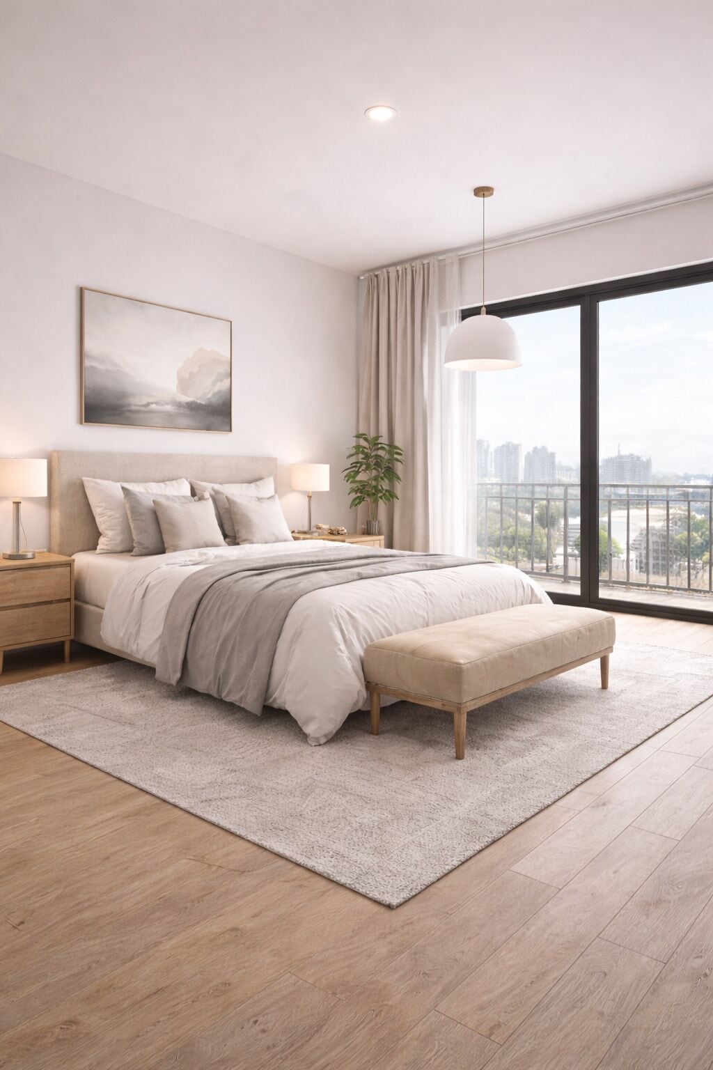 1 soverom, strykejern/-brett, wi-fi og sengetøy