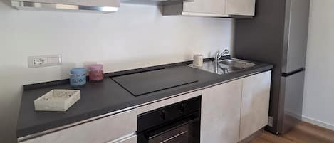 Apartment, Balcony, Courtyard View | Private kitchen