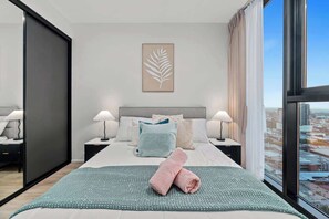 Unclassified image, 3 of 25, button - City sky view self service apartment free parking (Adelaide)