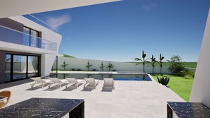 Piscine couverte