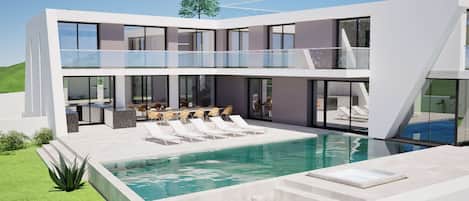 Una piscina techada