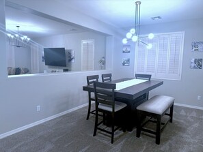 Dining - Chandler Getaway: 3BR 2BA, Pool, Pool Table, Bikes, BBQ Grill, & More (Chandler)