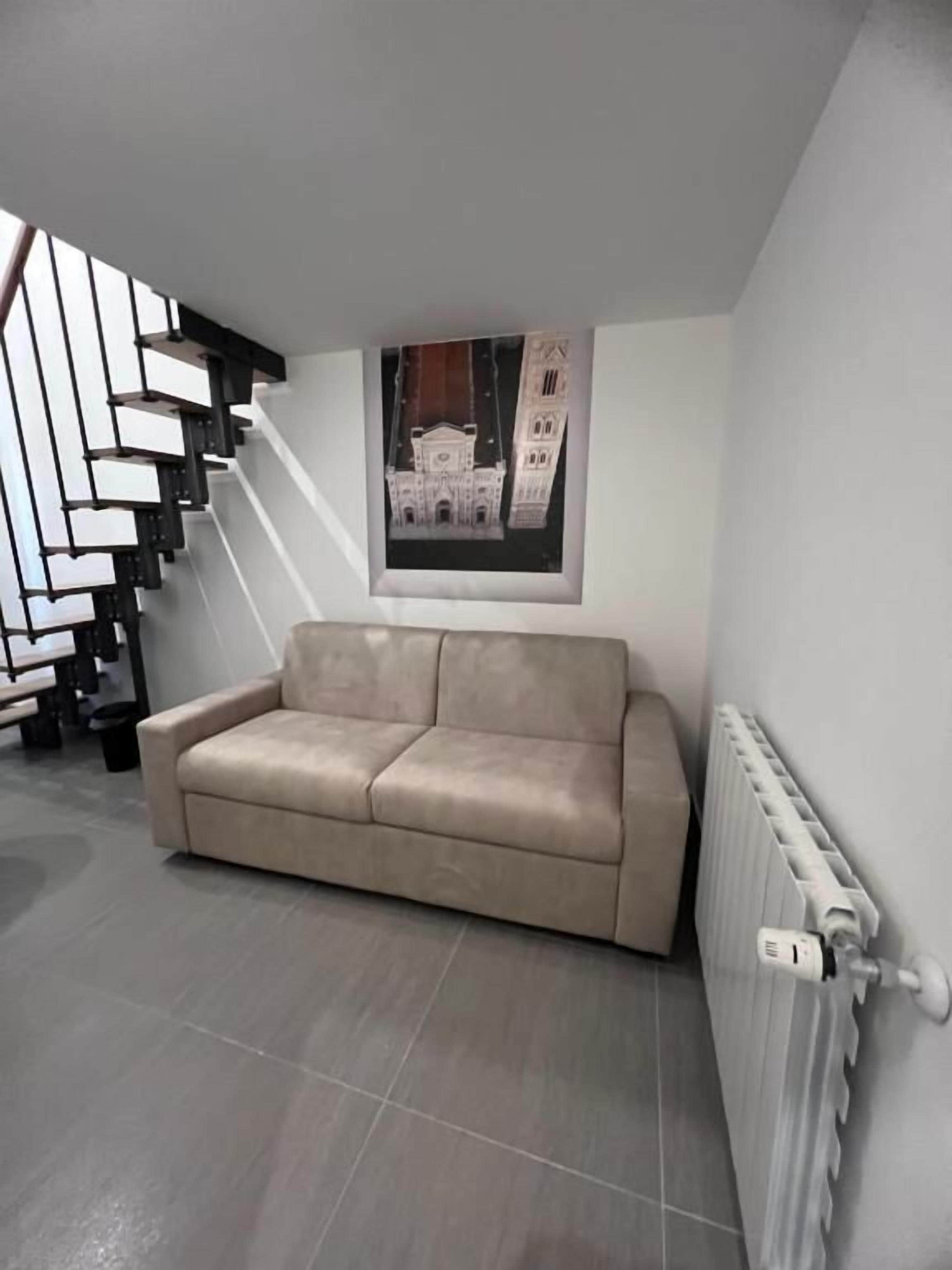 Deluxe-Doppelzimmer, Balkon, Stadtblick | Wohnbereich