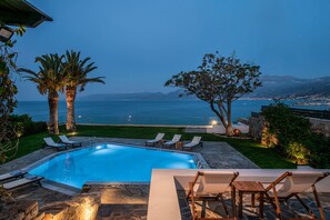 Pool - Villa Sunrise Majestic Seaview with Private Pool in Hersonissos (Limenas Chersonisou)