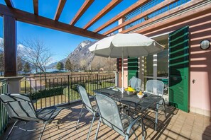 Outdoor dining - Appartement in Porlezza am Luganersee (Porlezza)