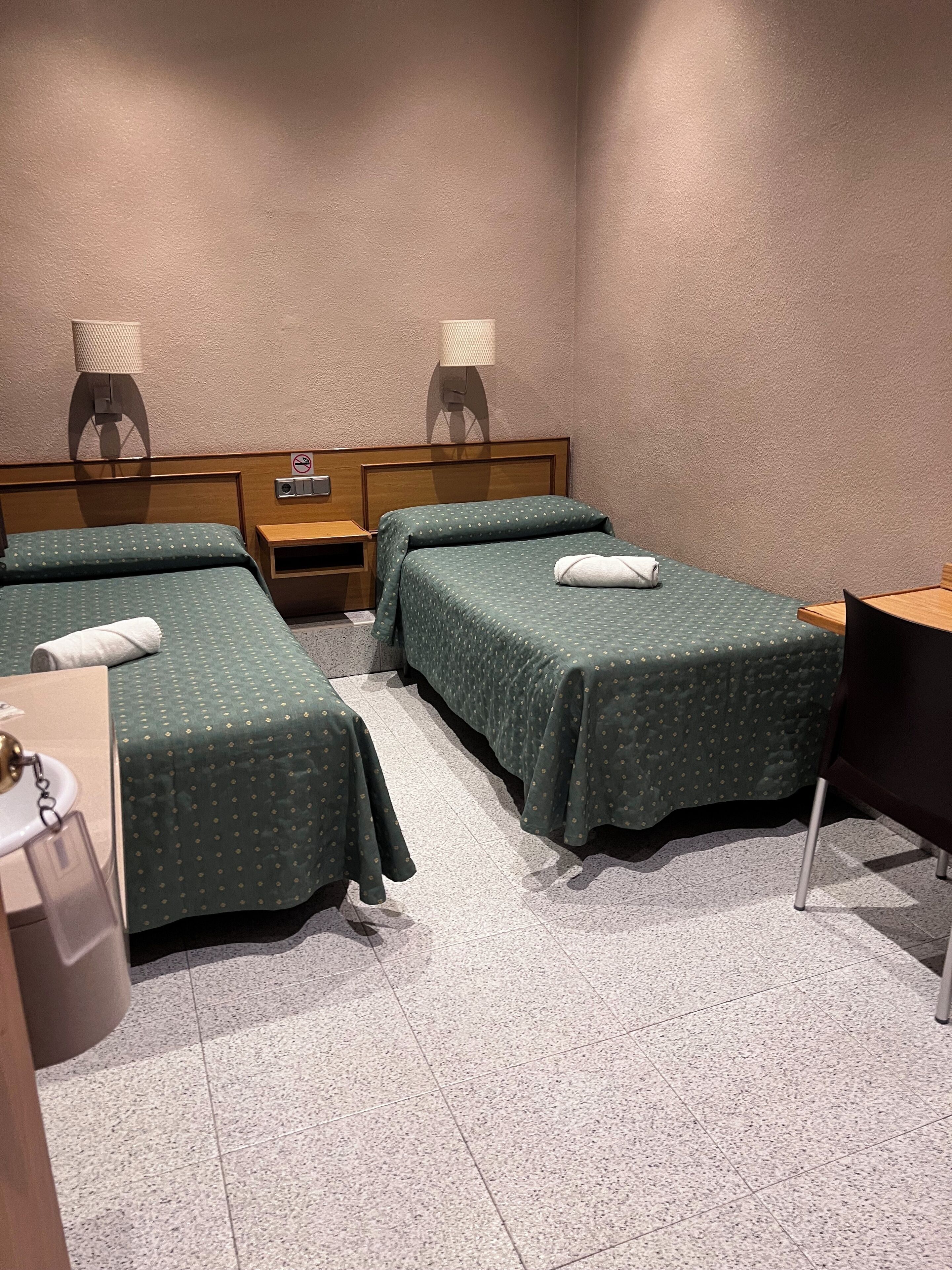 Double or Twin Room, Shared Bathroom | Free WiFi, bed sheets