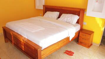 Chambre Double Deluxe, vue jardin | Wi-Fi gratuit, draps fournis