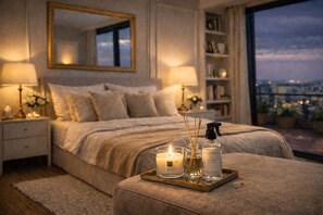 2 bedrooms, iron/ironing board, WiFi, bed sheets - Athens rooftop terrace suite (athens)