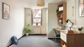 Quarto solteiro, para não fumantes | Parte interna