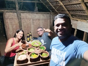 Outdoor dining - Danu Resort (Inamaluwa)