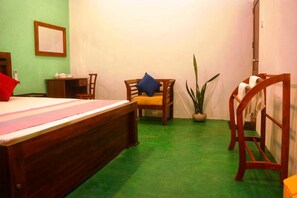 In-room safe, desk, laptop workspace, blackout curtains - Danu Resort (Inamaluwa)