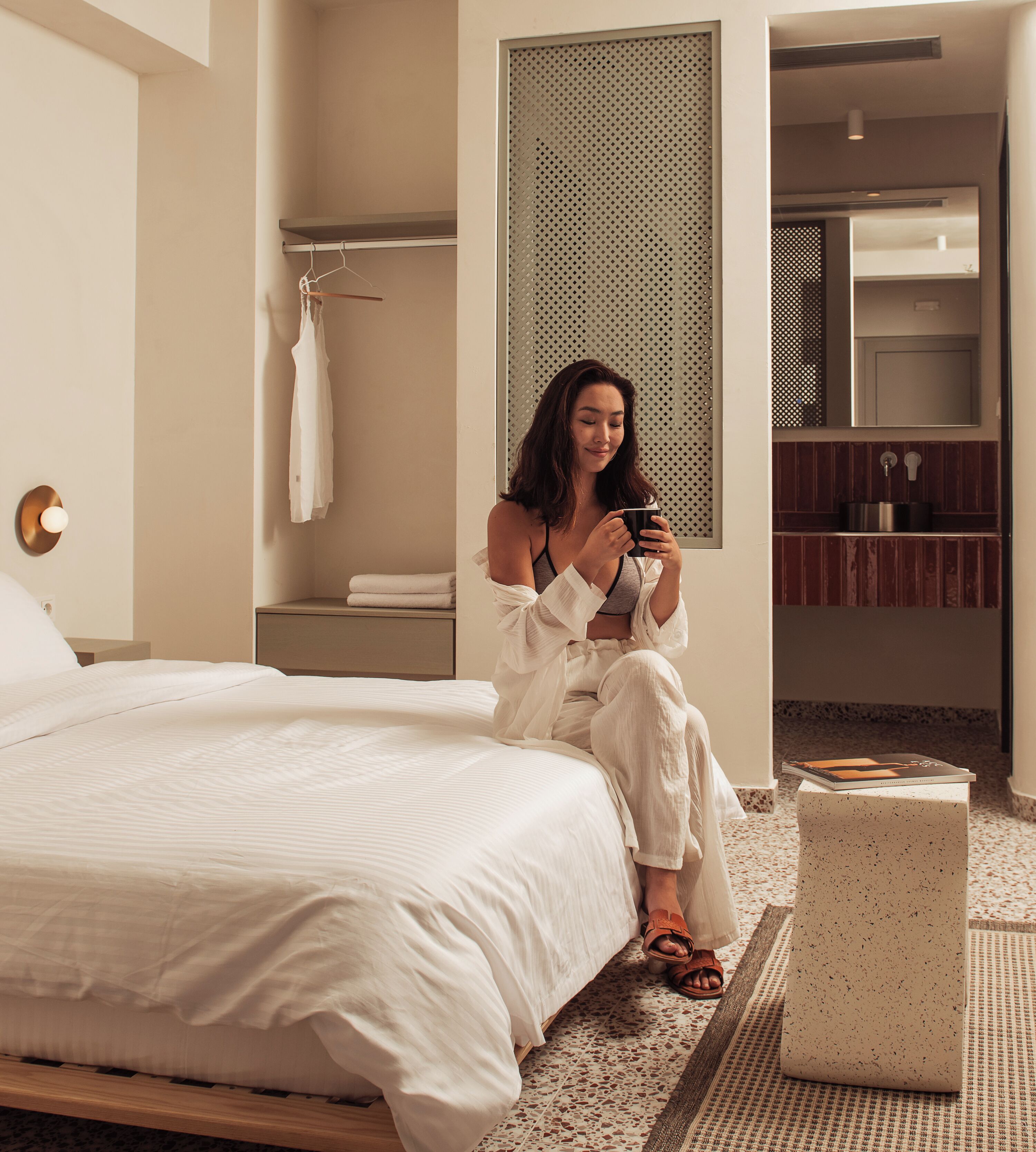 Deluxe-Suite, Balkon | Zimmersafe, Verdunkelungsvorhänge, schallisolierte Zimmer