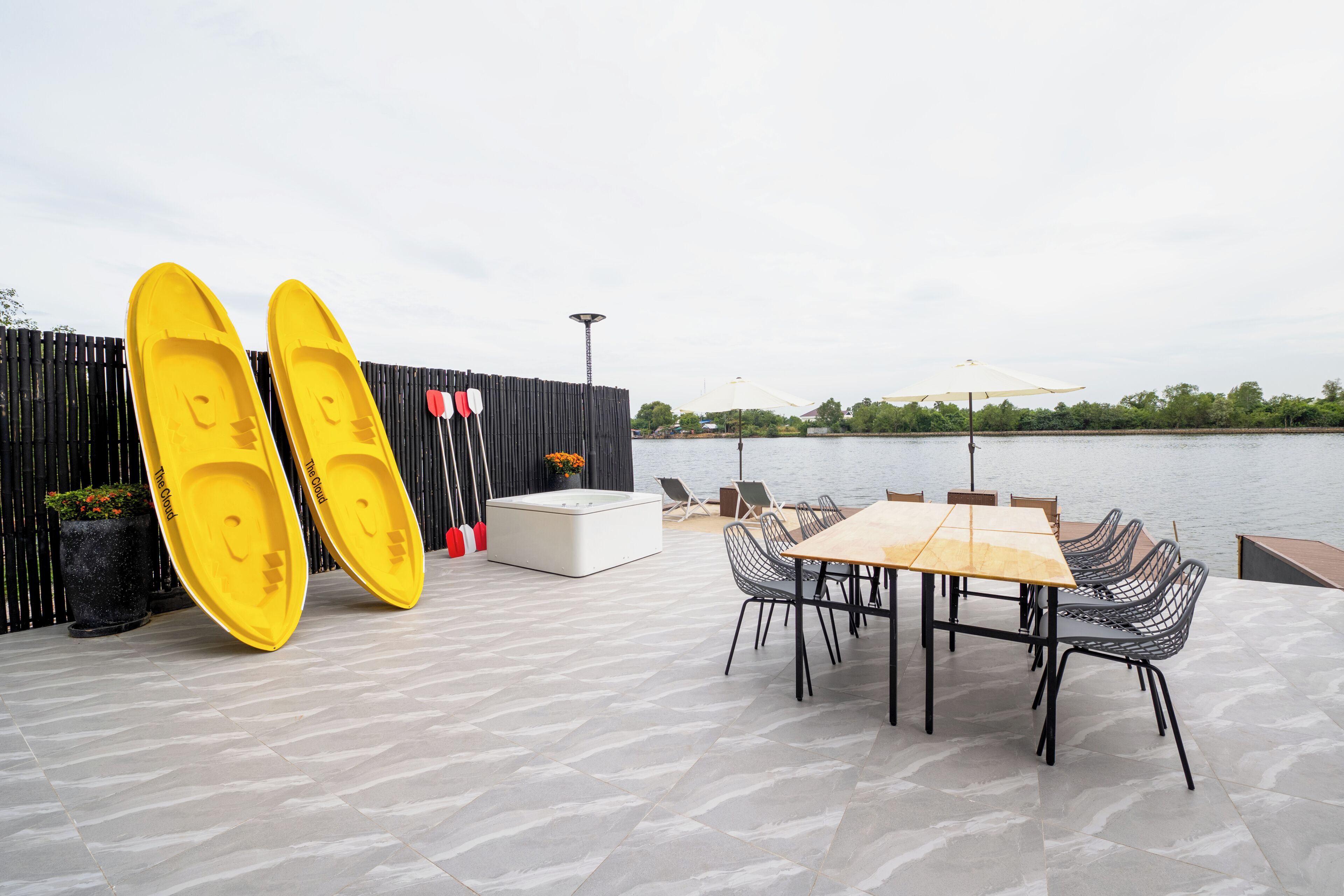 Opções para refeição ao ar livre