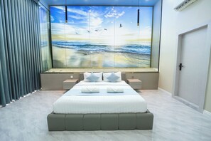 1 soverom, strykejern/-brett, wi-fi og sengetøy