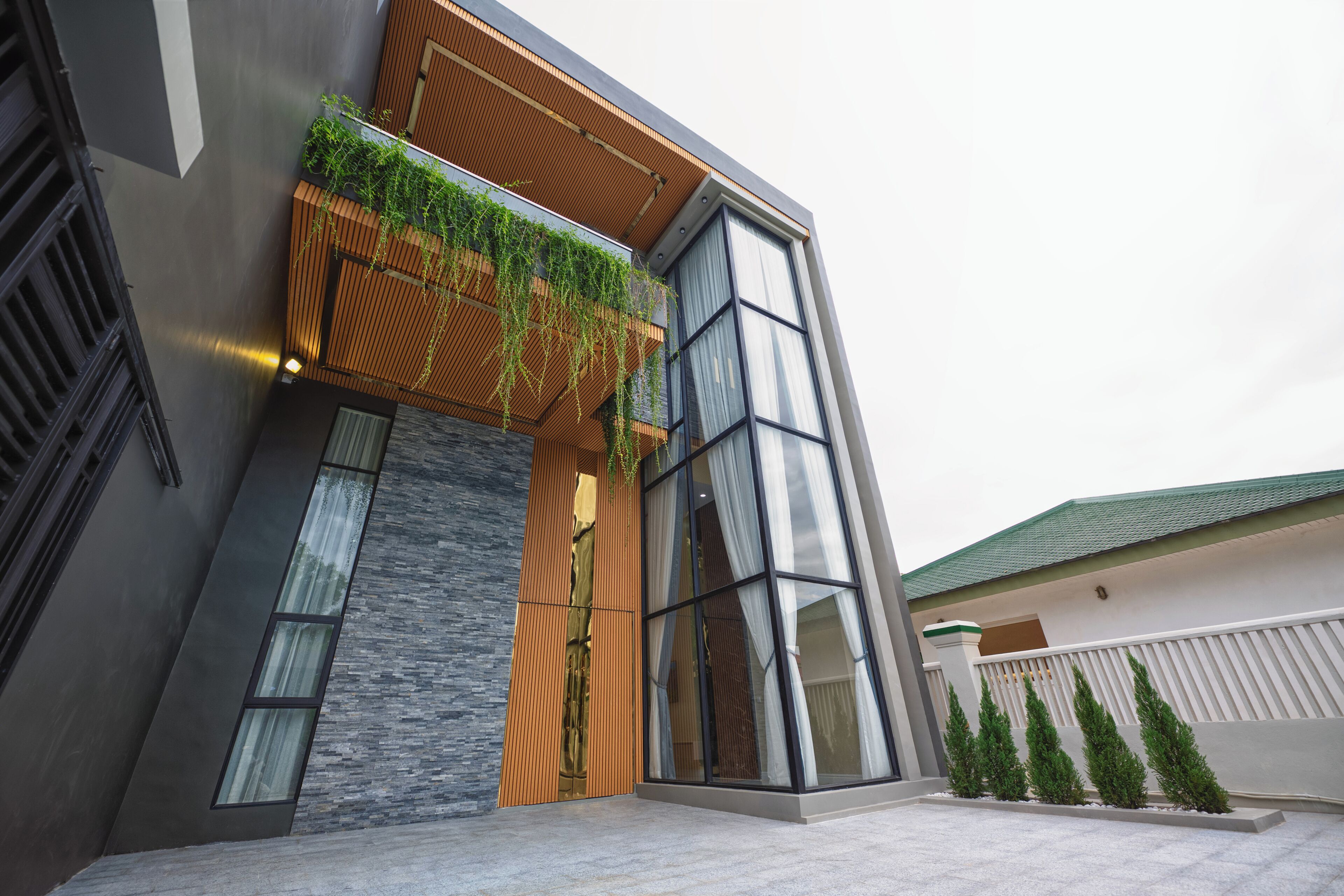 Exterior detail