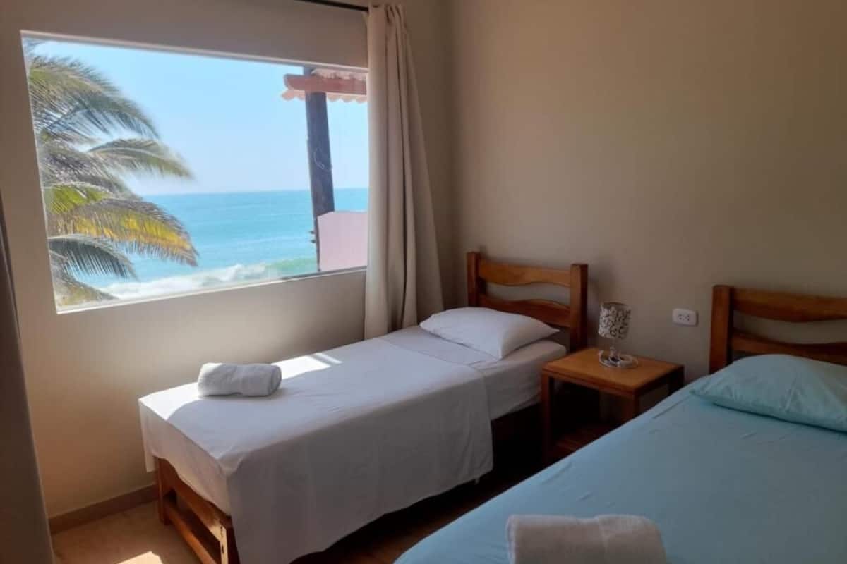 Classic Quadruple Room, Balcony, Partial Ocean View | Free WiFi