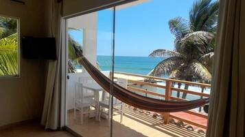 Classic Quadruple Room, Balcony, Partial Ocean View | Interior