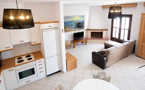 Perheparitalo, merinäköala | Oleskelualue