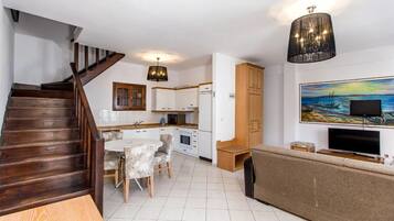 Perheparitalo, merinäköala | Oleskelualue