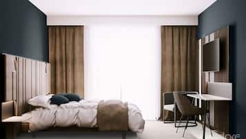 Deluxe-Doppel- oder -Zweibettzimmer