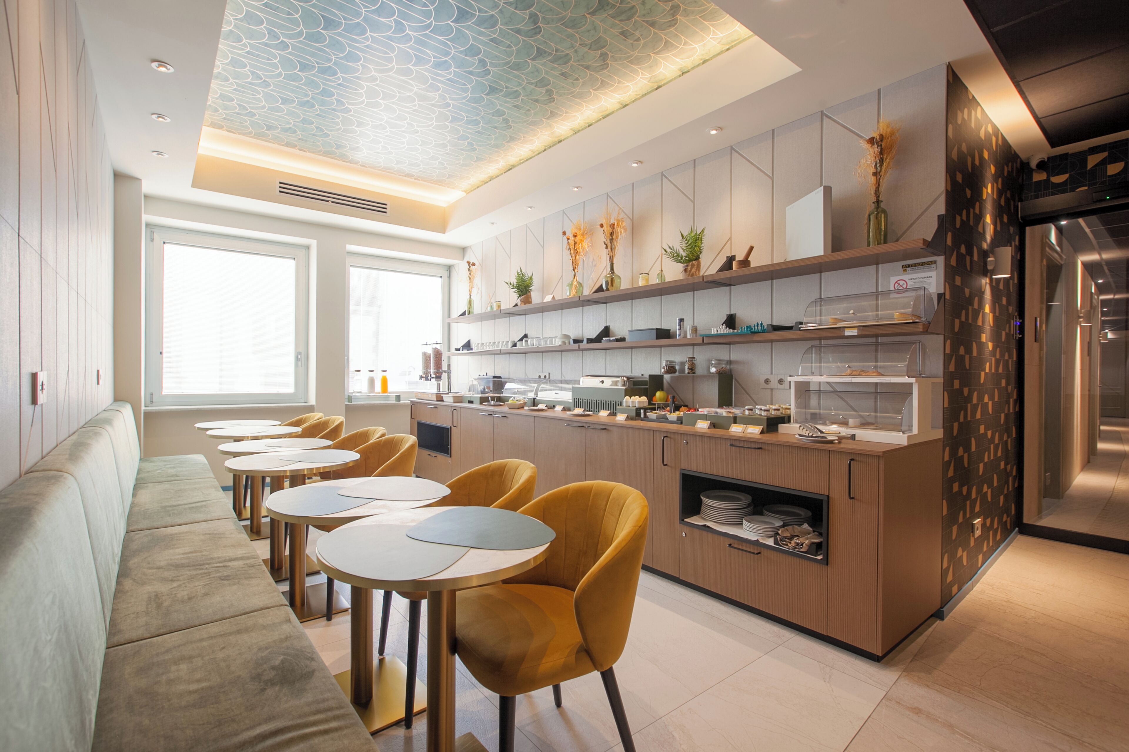 Daily buffet breakfast (EUR 20 per person)