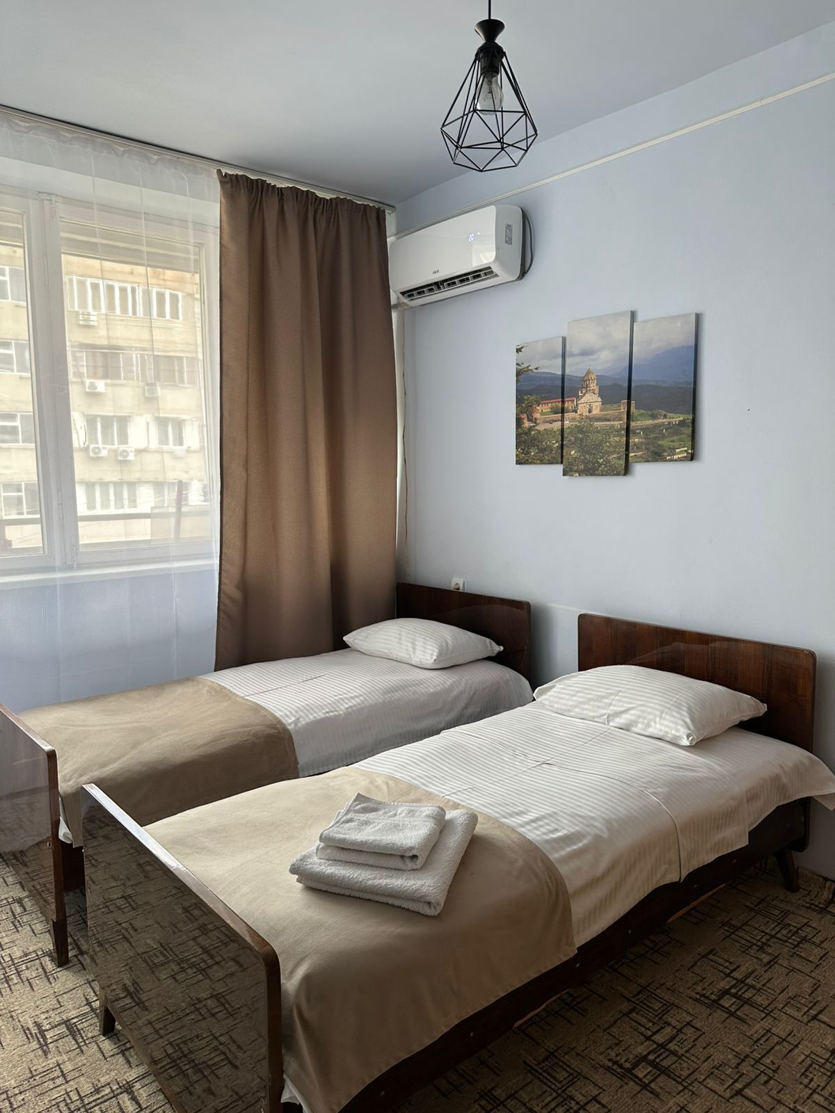 อพาร์ทเมนท์สำหรับครอบครัว, วิวเมือง | ผ้าม่านกันแสง, ห้องเก็บเสียง, เตารีด/โต๊ะรีดผ้า, Wi-Fi ฟรี