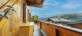 Apartamento 'Steinadler Silberleiten' con vistas a la montaña, terraza y Wi-Fi