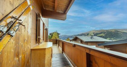 Appartement 'Steinadler Silberleiten' avec vue sur la montagne, terrasse et Wi-Fi