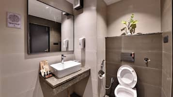 Family Triple Room, City View | Bathroom | Slippers