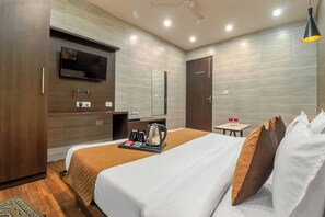 Superior-herbergi | Skrifborð, ókeypis þráðlaus nettenging