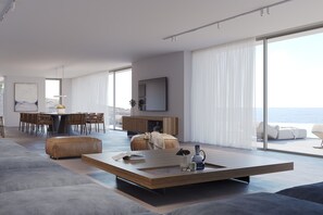 TV - Villa Socrate with pool and gym - My Rental Homes (Mykonos)