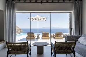 Interior - Villa Pegaso, pool and jacuzzi - My Rental Homes (Mykonos)