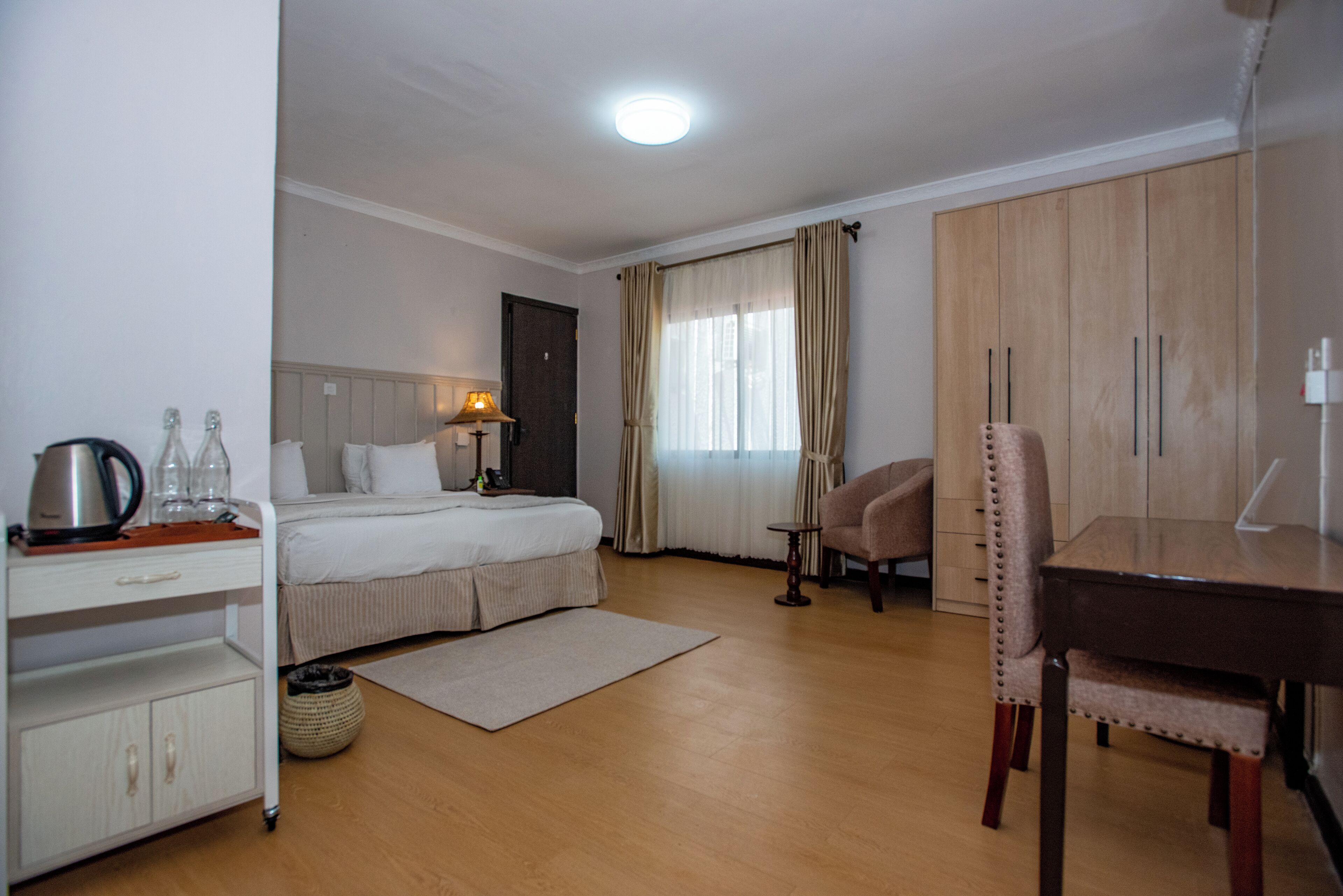 Deluxe Double or Twin Room, 1 King Bed, Air conditioning, Garden View