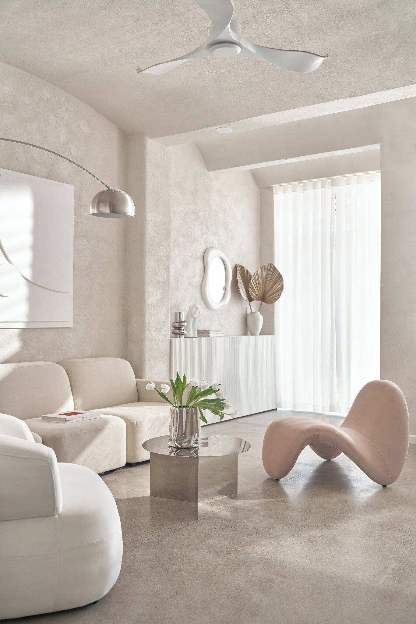 Desk, laptop workspace, blackout drapes, iron/ironing board