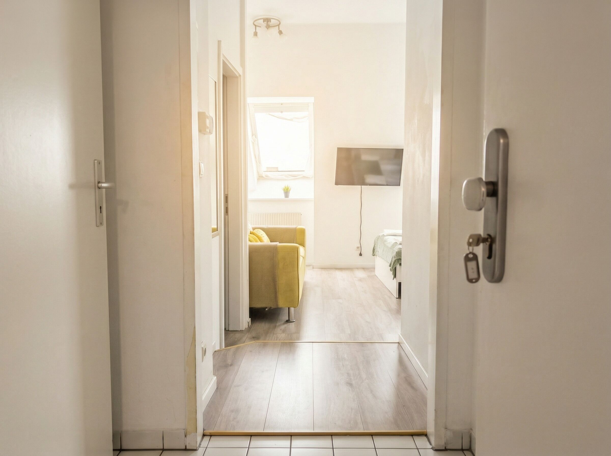 Basic-Apartment | Bügeleisen/Bügelbrett, kostenloses WLAN