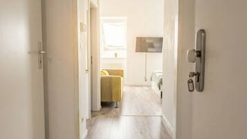 Basic-Apartment | Bügeleisen/Bügelbrett, kostenloses WLAN