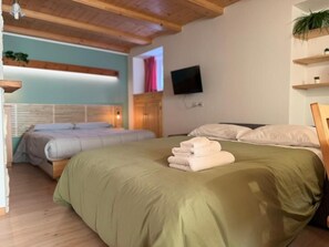 1 camera, Wi-Fi gratuito, lenzuola