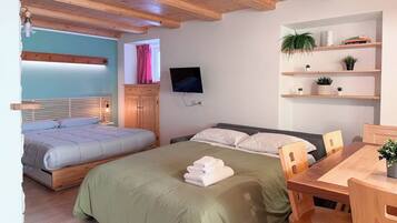 1 Schlafzimmer, kostenloses WLAN, Bettwäsche