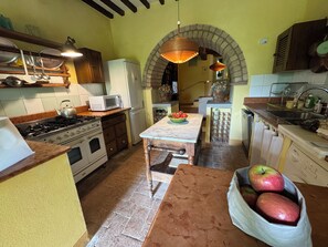Private kitchen - Country house with pool in Anghiari Arezzo (Anghiari)