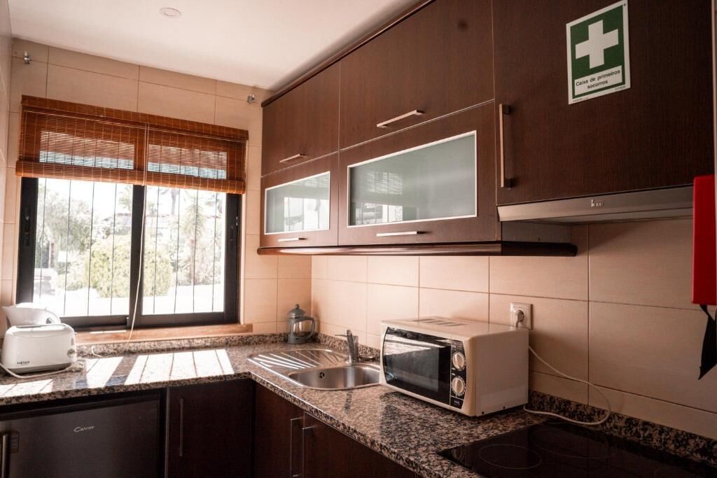 Apartemen Basic, pemandangan kebun | Dapur pribadi