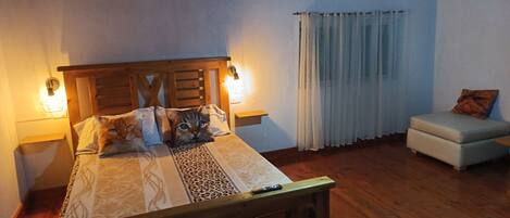 1 bedroom, internet, bed sheets