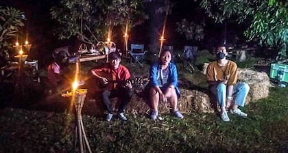 Room-garden House by the Pool