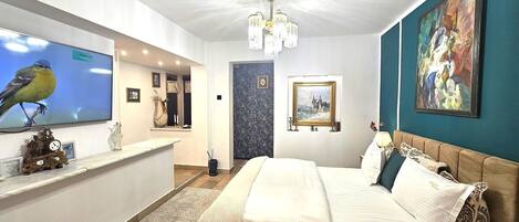 1 bedroom, iron/ironing board, free WiFi, bed sheets