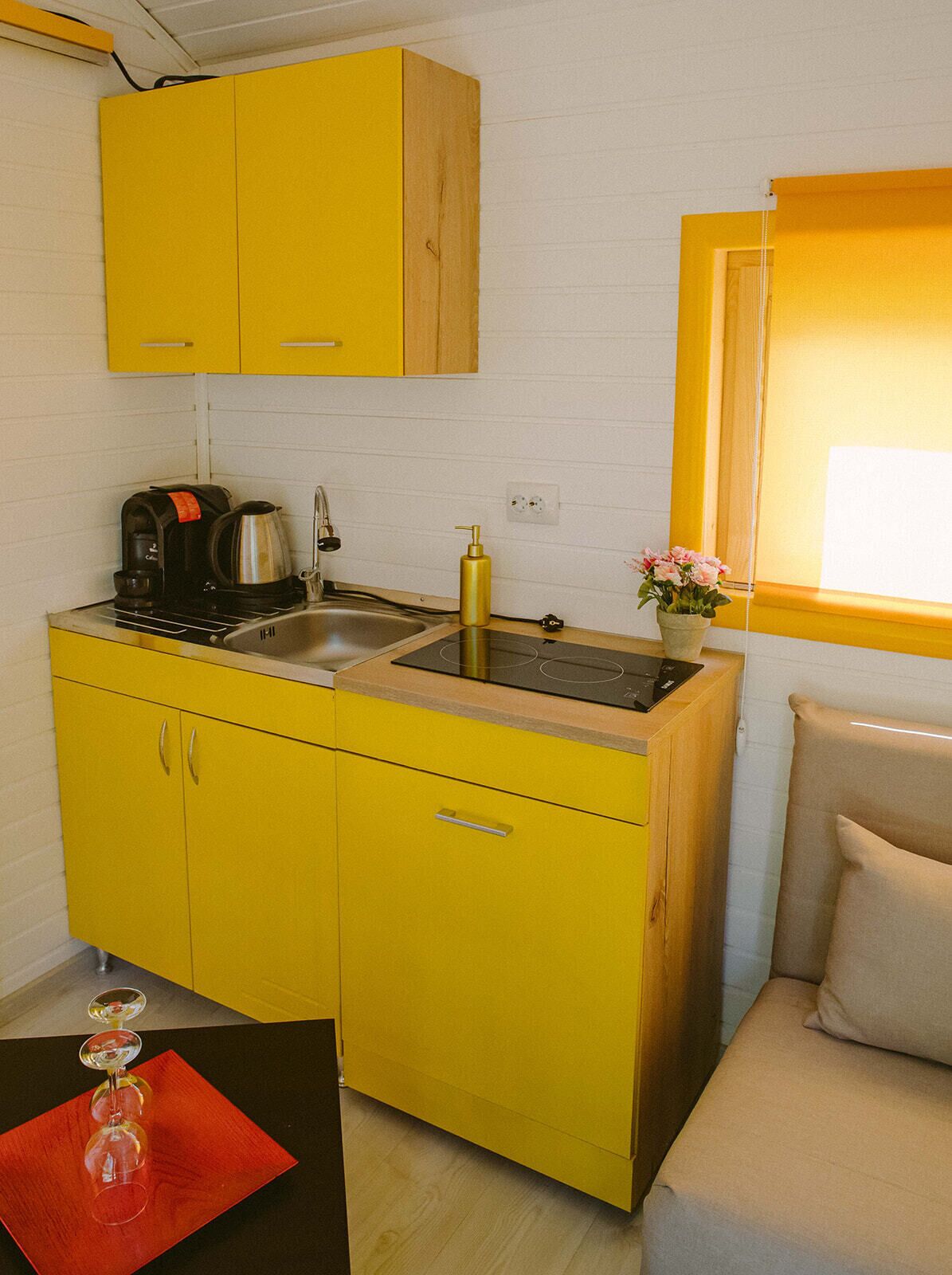 舒適流動式房屋, 庭園景 | 內部