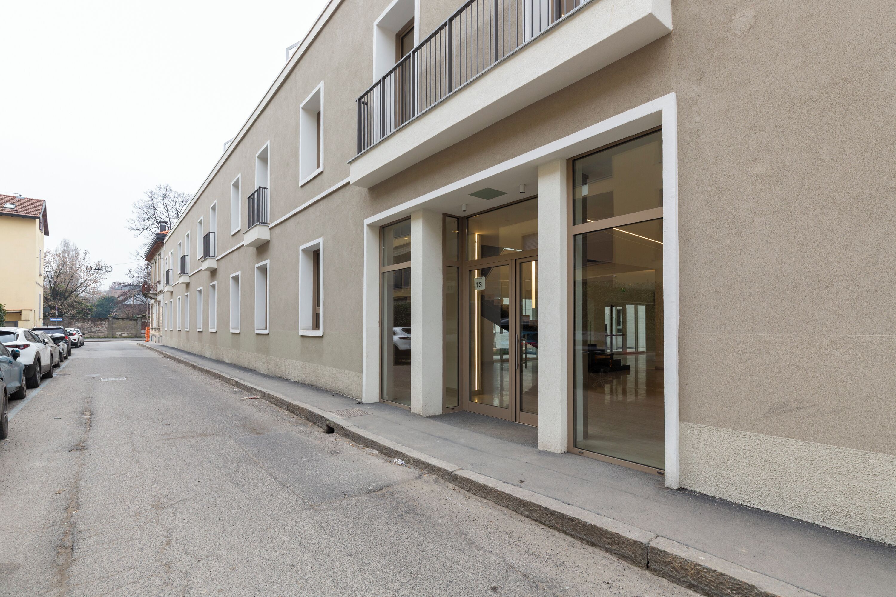 Apartamento luxo | Detalhe da fachada