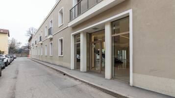 Apartamento luxo | Detalhe da fachada