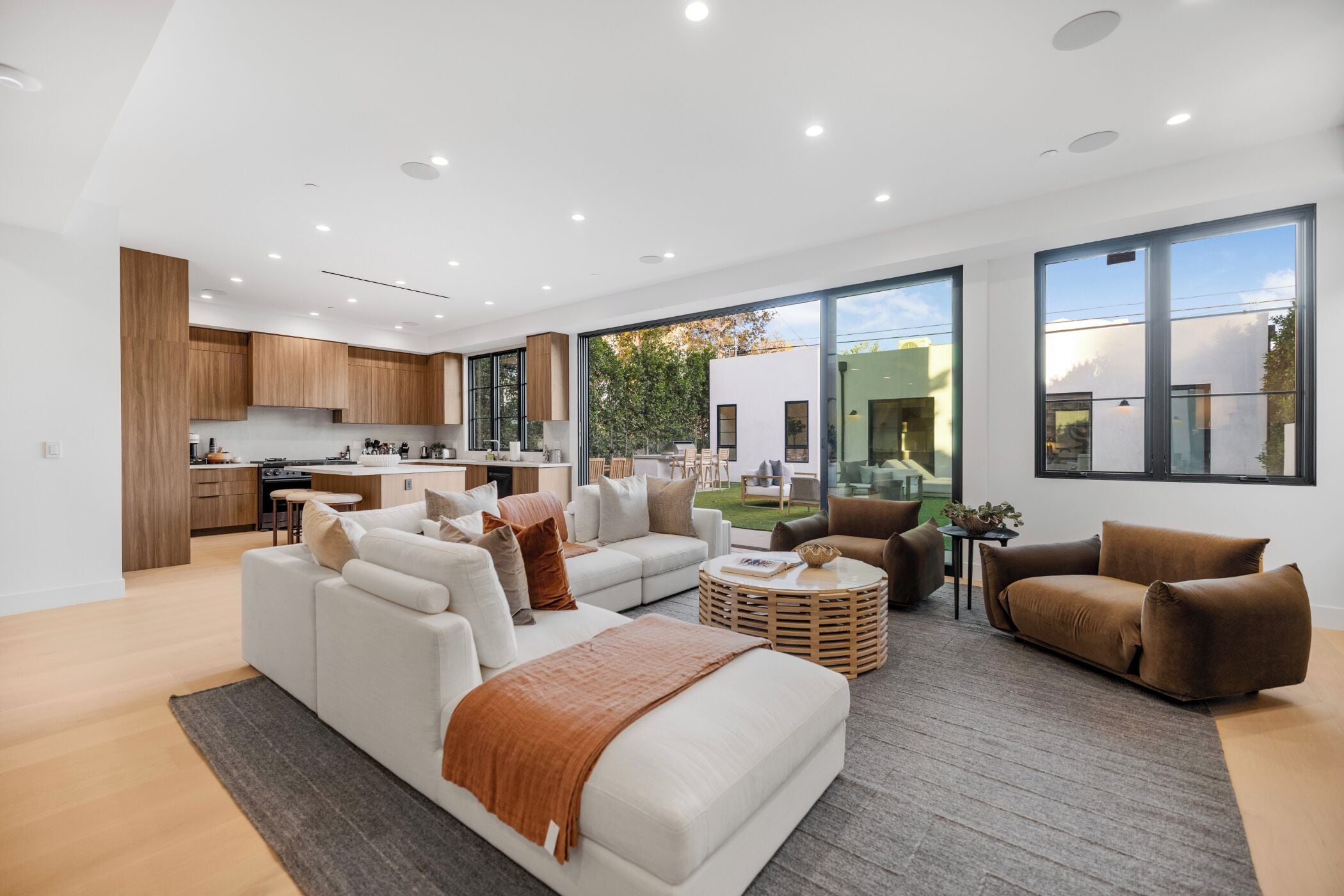 Casa, várias camas, acesso à piscina, vista para a piscina (Colfax Estate) | Área de estar